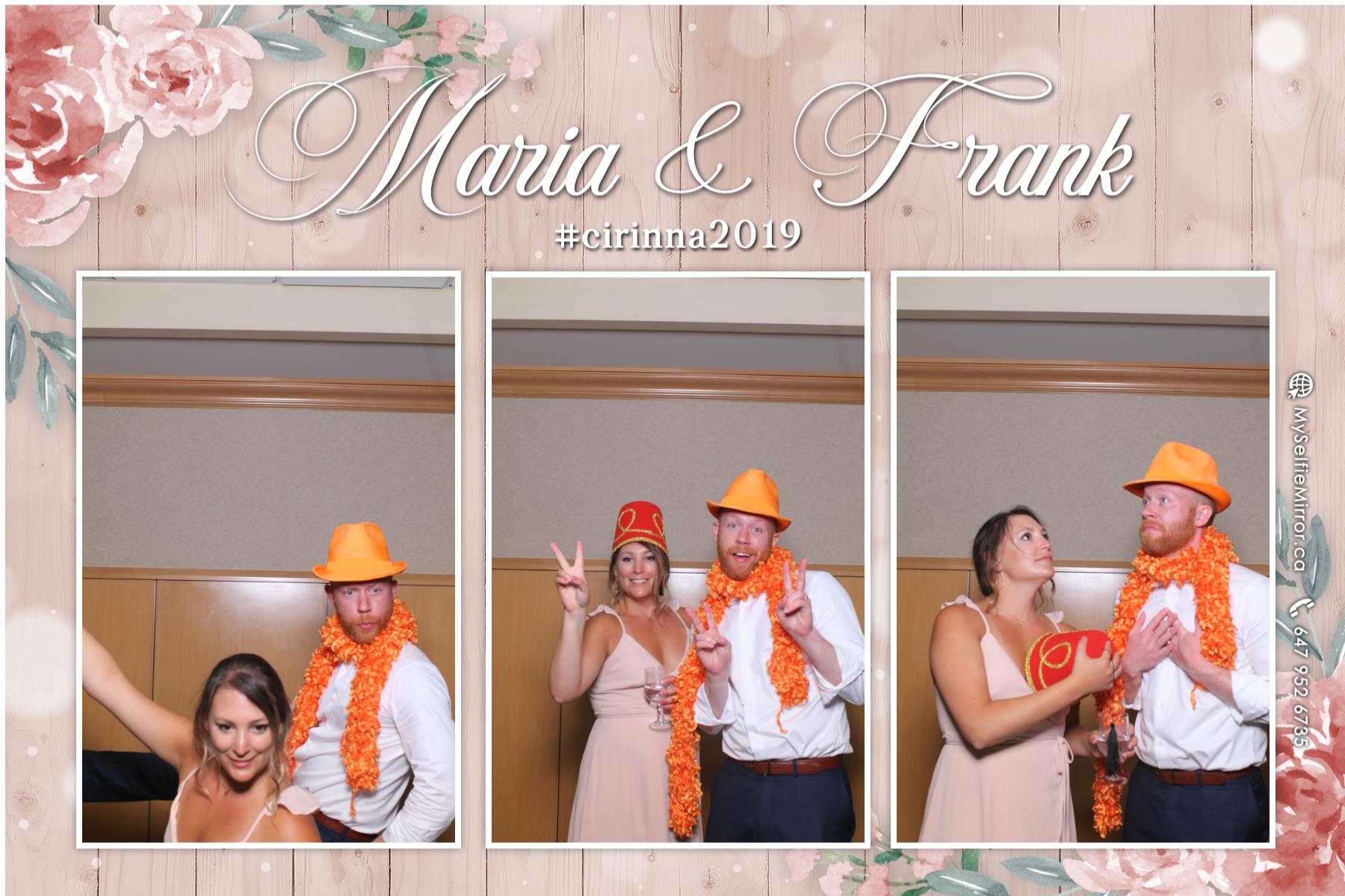 Wedding of Frank and Maria  | View more photos from the event at gallery.myselfiemirror.ca/u/romanmyselfiemirrorca/Wedding-of-Frank-and-Maria